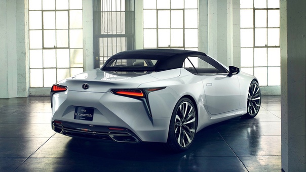 Lexus представил флагманский кабриолет LC. Но пока только в статусе концепта