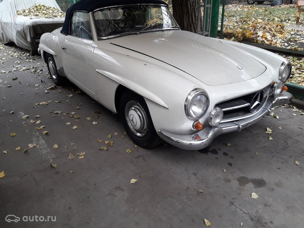 Mercedes-Benz 190SL дебютировал на международном автосалоне в Нью-Йорке в феврале 1954 года. Бесспорно остается одним из самых удачных творений дизайнеров Mercedes. Полностью комплектная машина для реставрации. 