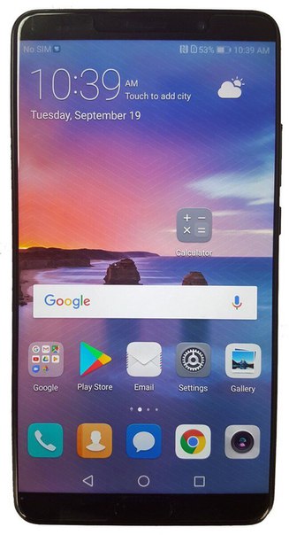 Опубликована фотография смартфона Huawei Mate 10