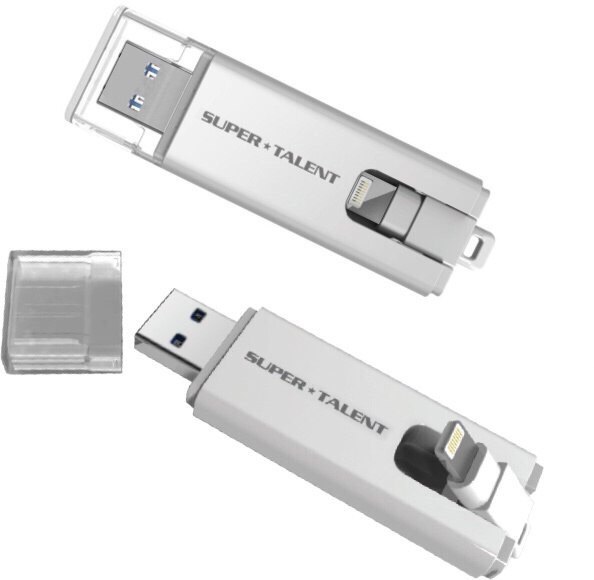 Флэш-накопитель Super Talent TwoDrive оснащен интерфейсами Lightning и USB 3.0