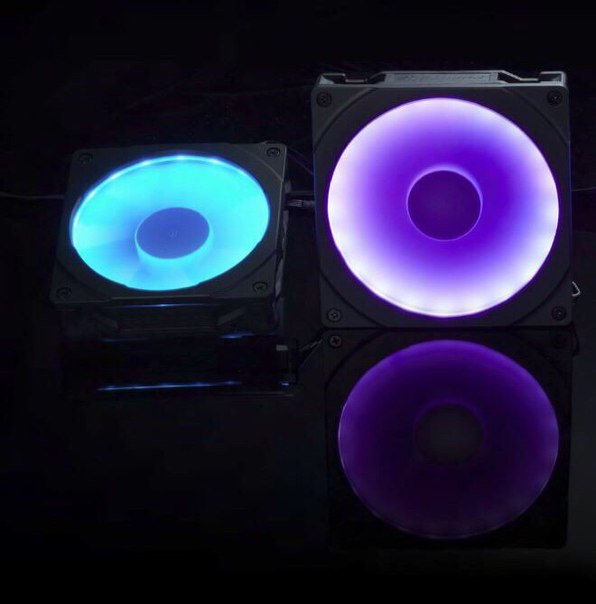 Корпуса вентиляторов Phanteks Halos Lux изготовлены из алюминия