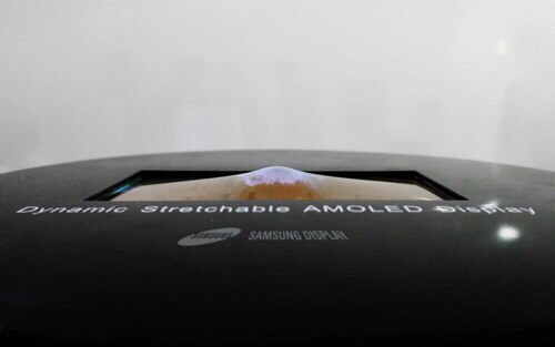 Samsung представит растягивающийся OLED-дисплей