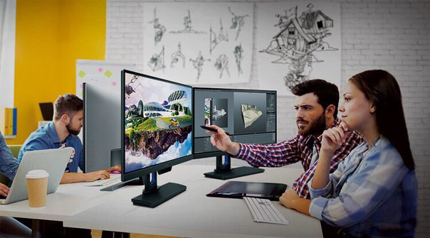 Монитор BenQ PD2500Q формата QHD рассчитан на дизайнеров