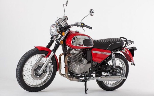 Легендарный мотоцикл Jawa 350 получил обновленный двигатель