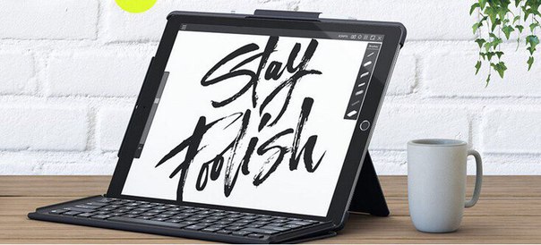 Чехол с клавиатурой Logitech Slim Combo для нового планшета Apple стоит меньше официальной модели купертинцев