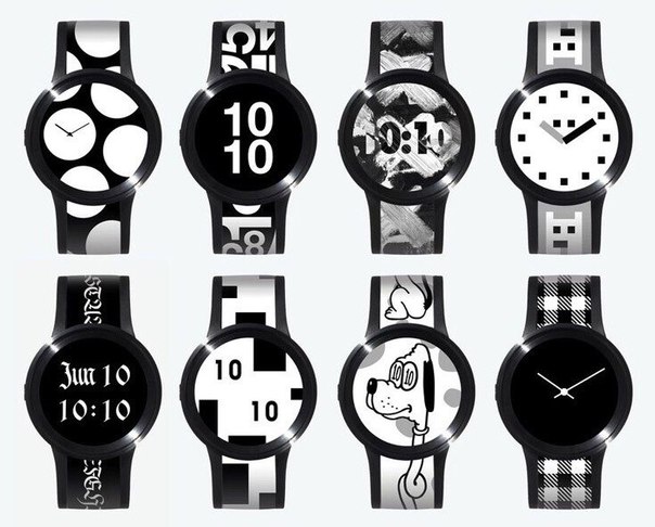 Начались продажи часов Sony FES Watch U, оснащенных электрофоретическим экраном 