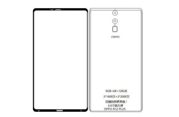 Флагманский смартфон Oppo получит дисплей с крошечными рамками, сдвоенные камеры и 8 ГБ ОЗУ 