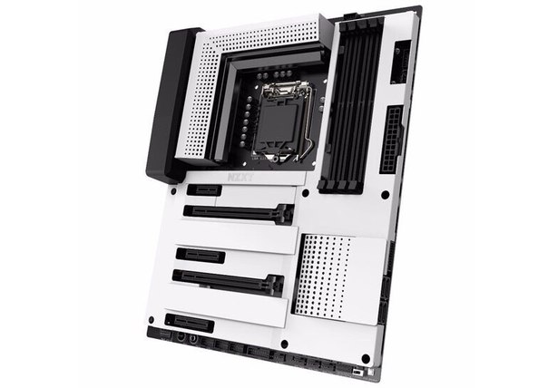 NZXT выпустила свою первую материнскую плату N7 Z370, выделяющуюся необычным дизайном