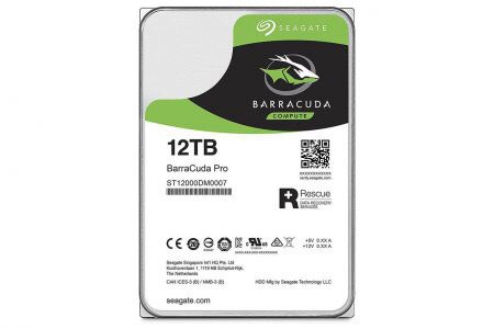 Новый HDD Seagate BarraCuda Pro ёмкостью 12 ТБ получил ценник в $530