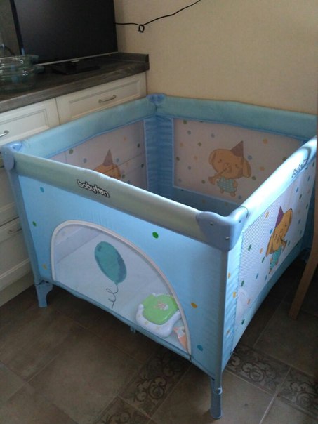 Продам детский манеж Babyton, состояние хорошее, 2000 руб