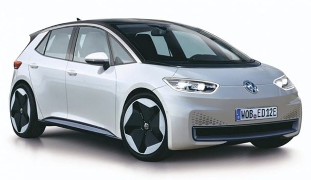 Первое изображение массового электрокара Volkswagen