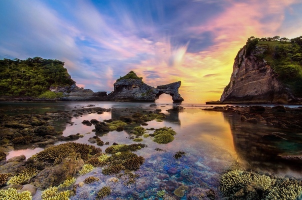 Секретный пляж Ату (Atuh Beach). Индонезия.
