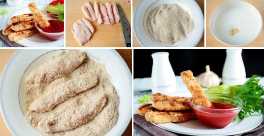 Хрустящие куриные 