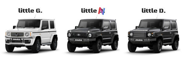 Японское тюнинг-ателье DAMD разработало два пакета доработок для нового Suzuki Jimny, превращающего его в маленькую копию Mercedes-Benz G-класса и Land Rover Defender. Мы решили представить, как будет выглядеть ещё одна версия – в стиле Нивы.  Какой вариант вам нравится больше Пишите в комментариях!
