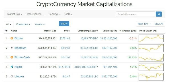 Bitcoin Cash резко дорожает: за первые сутки криптовалюта выросла более чем на 120%