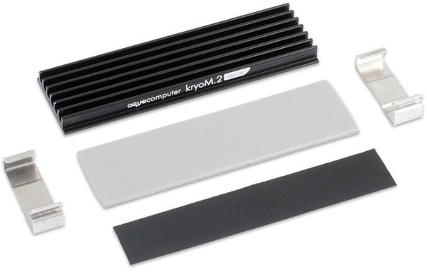 Наборы Aqua Computer kryoM.2 micro и kryoM.2 evo призваны охладить SSD с интерфейсом M.2
