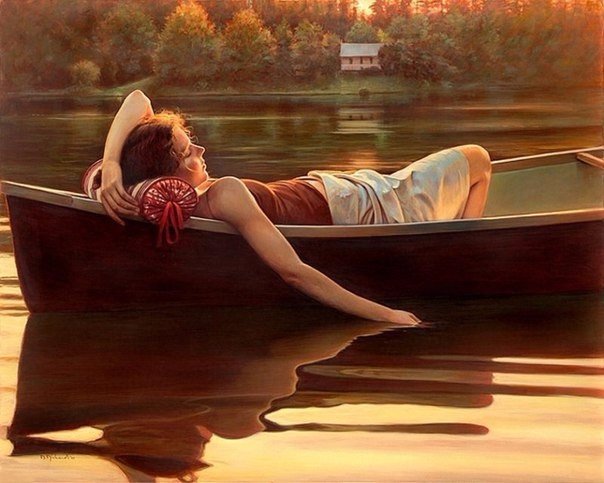 Теплое лето в работах Danielle Richard