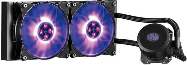 Подсветку жидкостных систем охлаждения Cooler Master ML120L RGB и ML240L RGB можно синхронизировать с подсветкой системной платы 