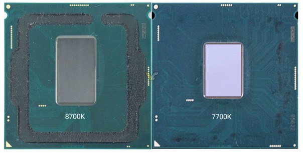 C процессора Intel Core i7-8700K сняли крышку