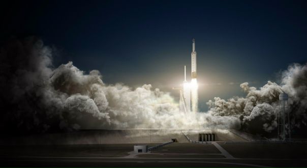 Falcon Heavy полетит к Марсу с электрокаром Tesla Roadster на борту