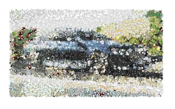 Американский программист создал сервис Emoji Mosaic, превращающий любые картинки в мозаику из эмодзи – даже фотографии автомобилей из нашего сегодняшнего дайджеста: