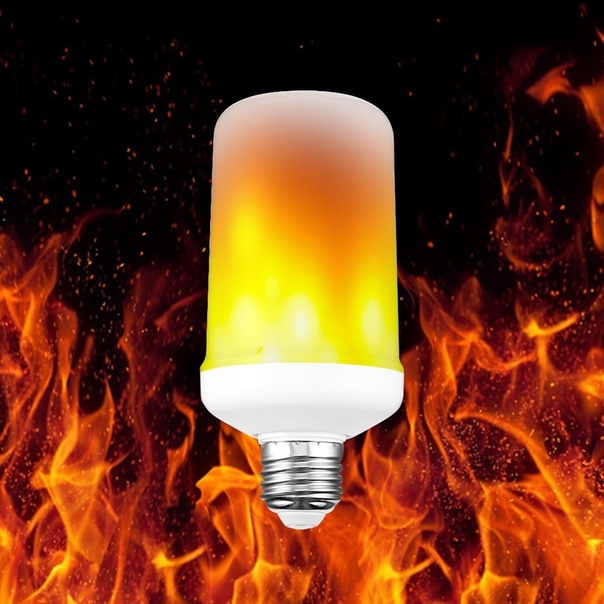 БCПОДОБHAЯ HОИHKA LED AМПA C ЭФФKОМ ПAМHИ 