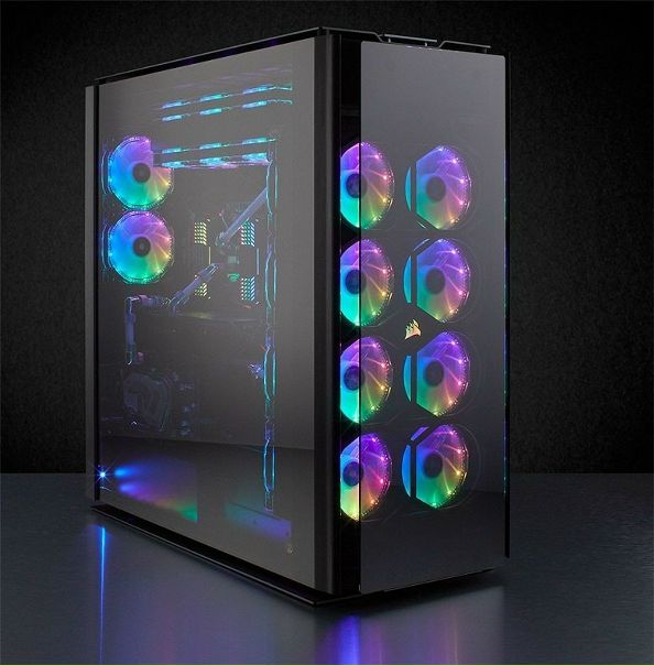 В корпусе Corsair Obsidian 1000D категории super-tower можно собрать две системы одновременно 