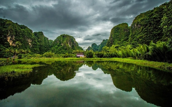 Rammang-Rammang. Марос. Индонезия.