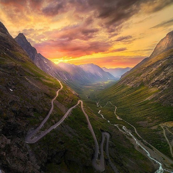 Лестница Троллей, Норвегия