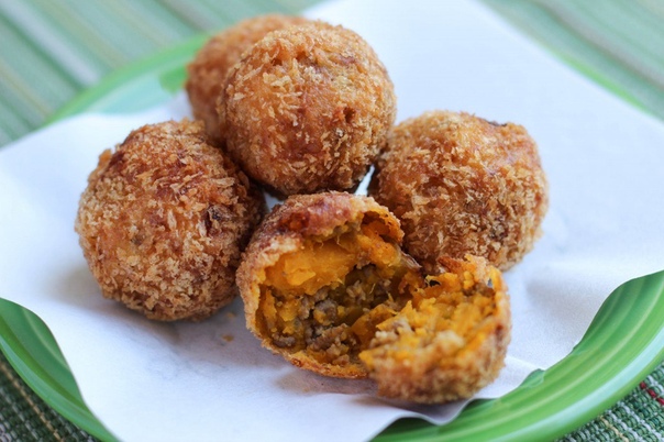 Каботя Короккэ/Kabocha Korokke. 