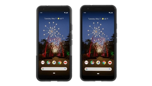 Изображения и характеристики бюджетных смартфонов Google Pixel 3a и 3a XL
