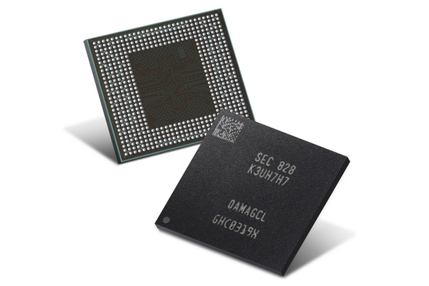 Samsung начал массовое производство второго поколения 10 нм ОЗУ для смартфонов LPDDR4X с меньшим энергопотреблением и габаритами