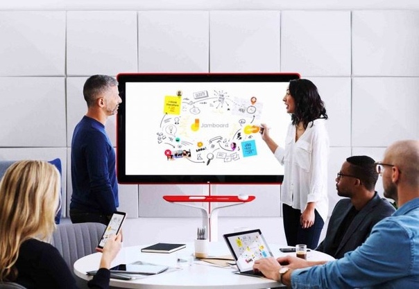 Google продает интерактивные доски Jamboard