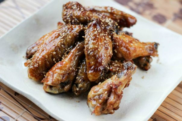 Куриные крылышки в соусе терияки/Teriyaki Chicken Wings. 