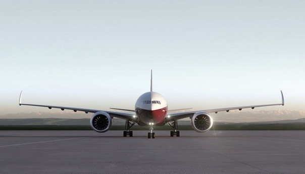 Пассажирский самолет Boeing 777X получил такие размашистые крылья, что единственным способом обеспечить возможность швартовки к существующим терминалам оказалась складная конструкция законцовок. 