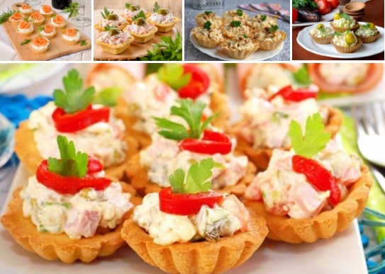 1. Тарталетки закусочные 