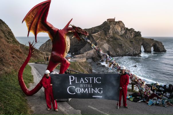 Plastic is still coming 