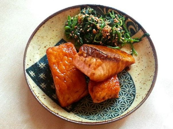 Лосось Терияки/Salmon Teriyaki 