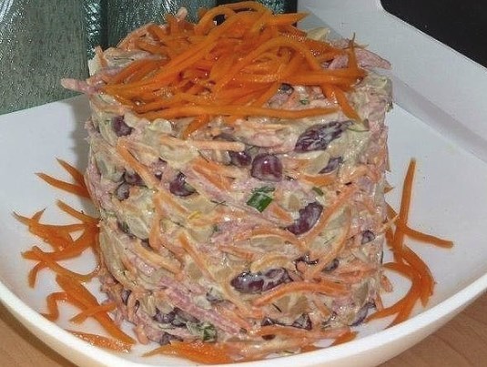 Салат Фасолинка 