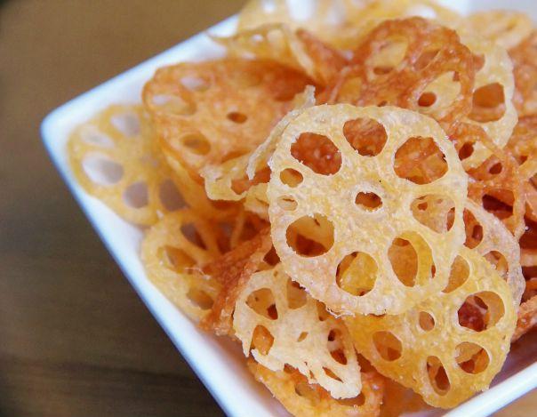 Чипсы из корня лотоса/Renkon Chips. 