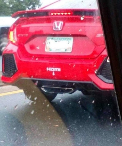 Новая Honda. Теперь с HDMI.