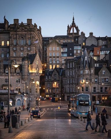 Средневековая архитектура Эдинбурга