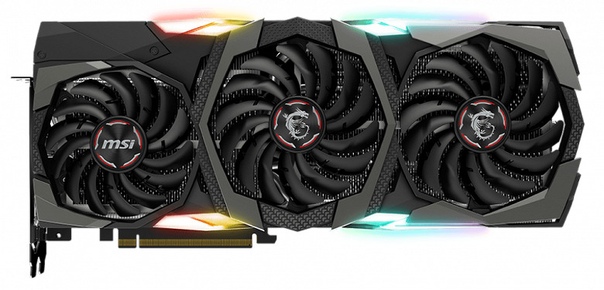 Видеокарта MSI GeForce RTX 2080 Ti Gaming X Trio требует подключения трёх разъёмов питания 
