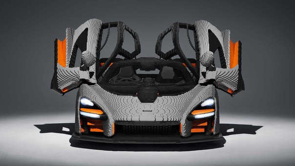 McLaren Senna — новый полноразмерный шедевр из кубиков Lego. Суперкар состоит из 467 854 блоков и весит 1700 кг, что примерно на 500 кг больше, чем настоящая Сенна. Всего на сборку потребовалось 2725 человеко-часов.