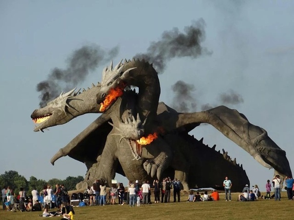 Змей Горыныч на Кудыкиной горе, Липецкая область, Россия