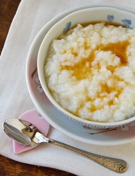 Окаю с имбирём и мёдом/Ginger Honey Okayu. 