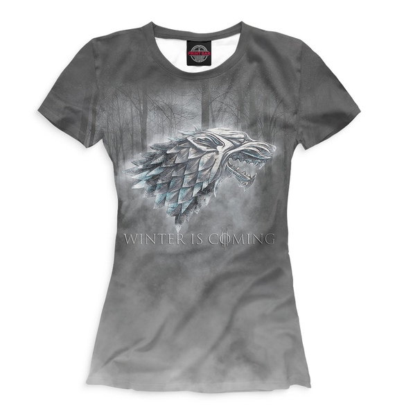 Коллекция женских футболок с принтами супер популярной саги 