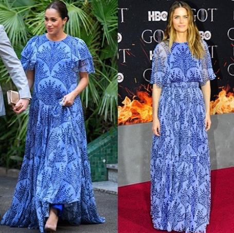 Меган Маркл и Аманда Пит.