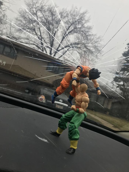 Как разбитое стекло сделать фишкой.