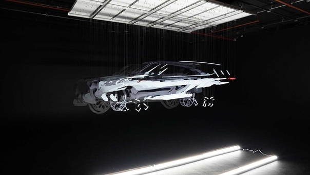 Новый Toyota Highlander покажут уже совсем скоро – 17 апреля на Нью-Йоркском автосалоне. А пока компания предлагает посмотреть на объёмную иллюзию из 200 распечатанных деталей новинки, подвешенных на нитях: